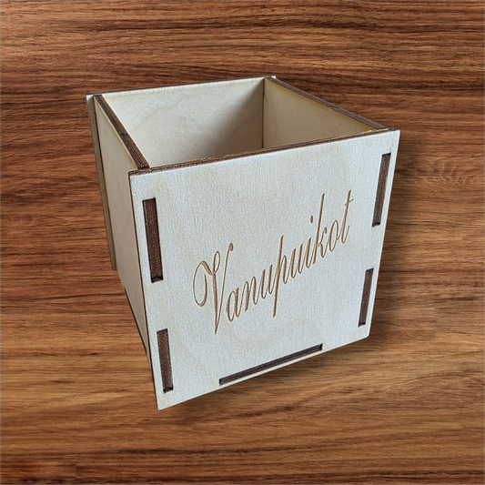 Rasia vanulaput tai vanupuikot/ omalla tekstillä