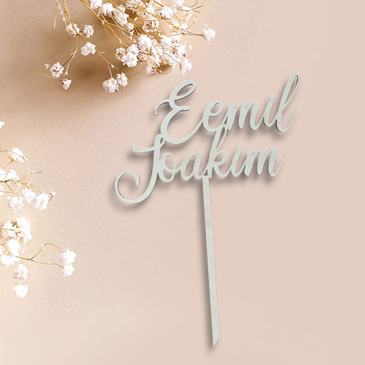 Kakkukoriste/ valitse 2 nimeä